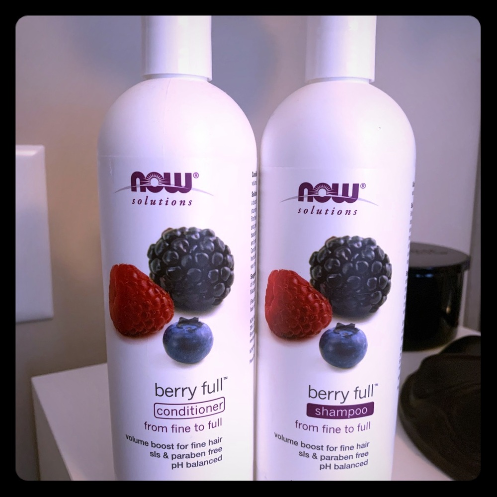 Berrfyful shampoo and conditioner by now solutions